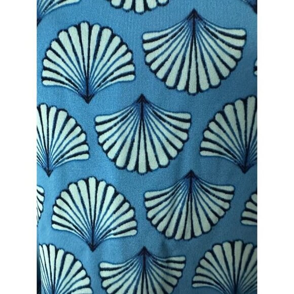 NWT Sigrid Olsen Golf Tennis Sleeveless Top Size Small Turquoise Coastal Preppy - Picture 3 of 7